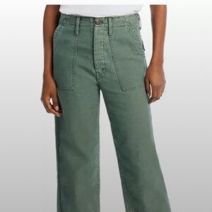 MOTHER Denim The Patch Pocket Private Ankle Utility Jeans Women's 28